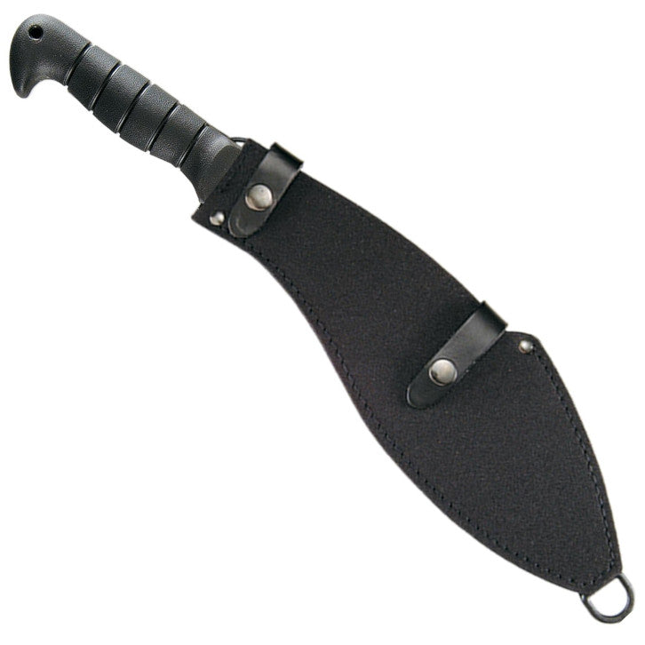 KA-BAR Black 11.5" SK5 Kukri Machete with Cordura/Leather Sheath 1249