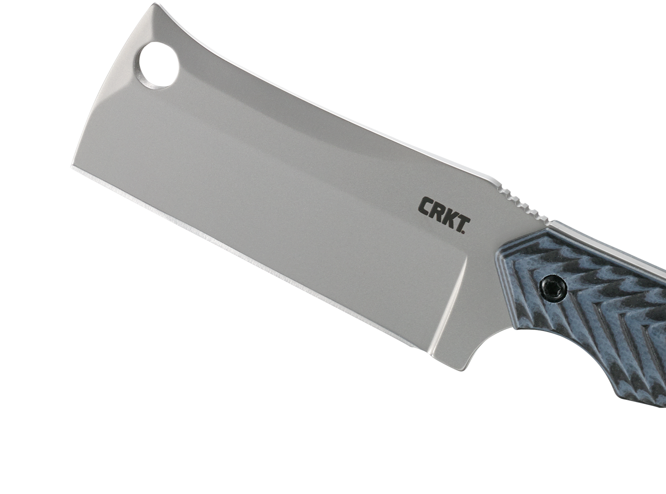 CRKT S.P.E.C. (Small Pocket Everyday Cleaver) G10 Fixed Blade Knife - Alan Folts Design - 2398