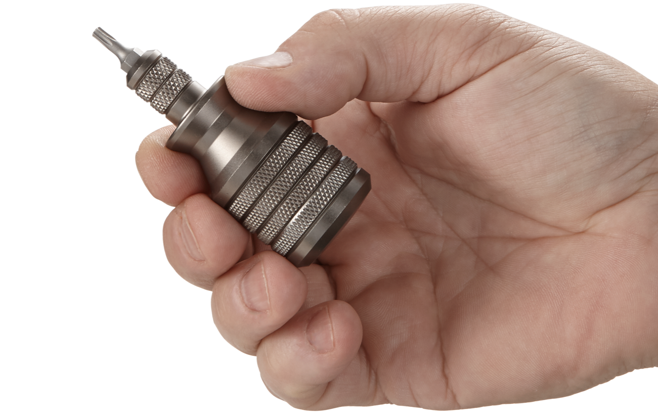 CRKT 6 Bit Driver Anodized Aluminium Magnetic Torx Tool by Joe Wu 9910