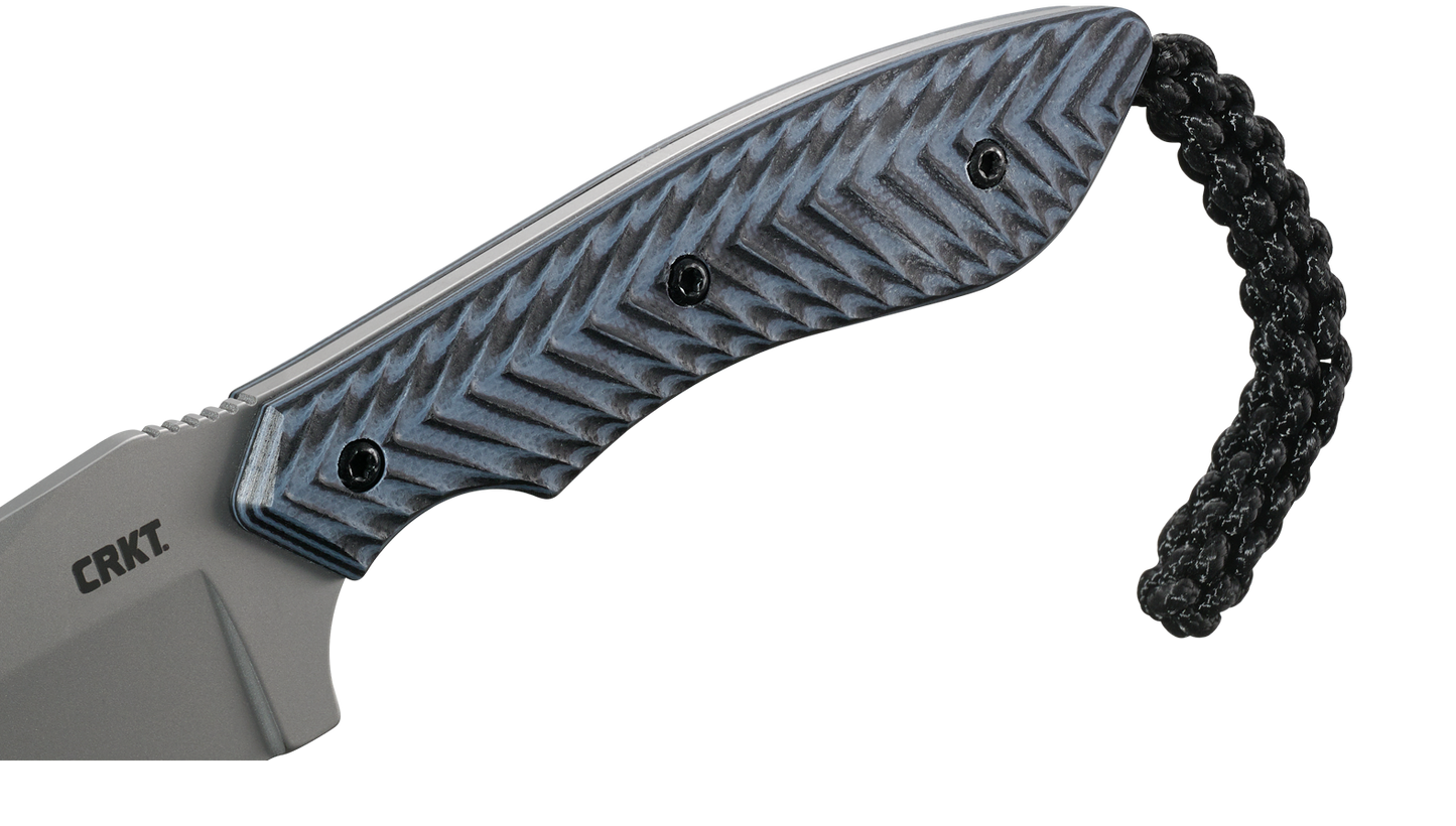 CRKT S.P.E.C. (Small Pocket Everyday Cleaver) G10 Fixed Blade Knife - Alan Folts Design - 2398