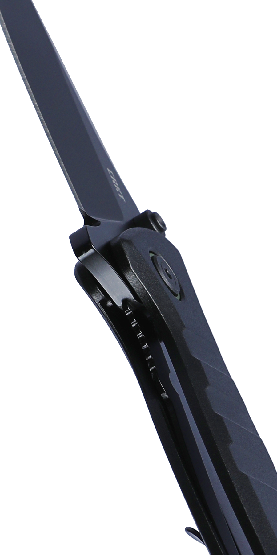 CRKT Dextro 3.18" D2 Black IKBS Folding Knife with Aluminium Handle by T.J. Schwarz 6295