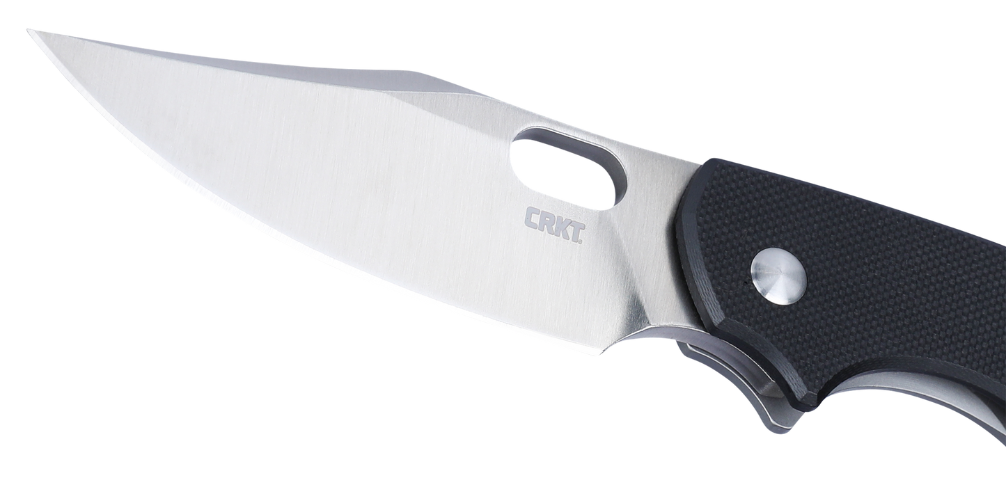CRKT Pilar IV Black 3.09" D2 G10 Folding Knife - Jesper Voxnaes - 5321