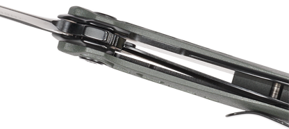 CRKT Thero 3.08" Black GRN Carbon Fiber Inlay Folding Knife - T.J. Schwarz - 6290