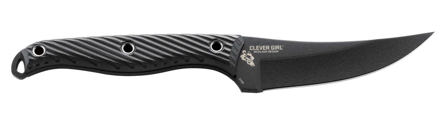 CRKT Clever Girl 4.6" SK-5 G10 Fixed Blade Knife by Ryan Johnson 2709