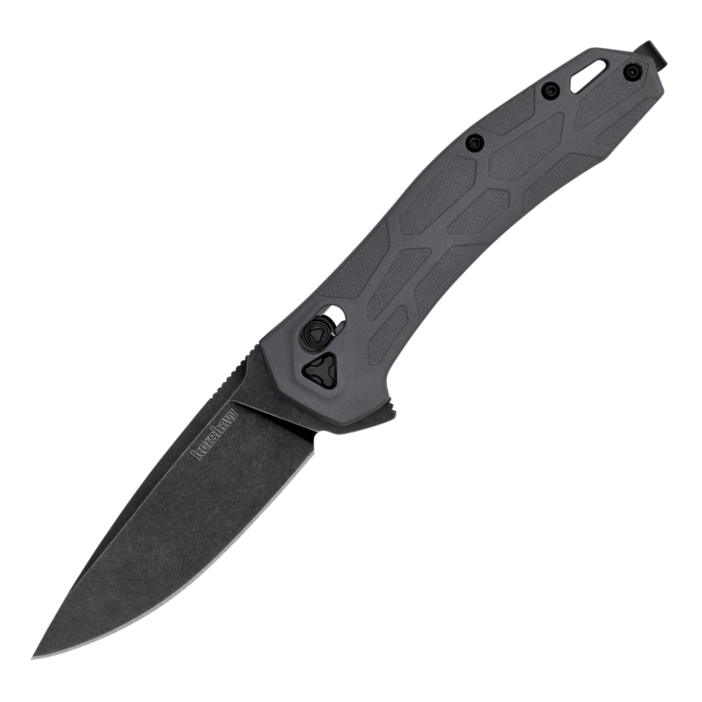 Kershaw Covalent 3.2" D2 BlackWash DuraLock KVT Folding Knife 2042