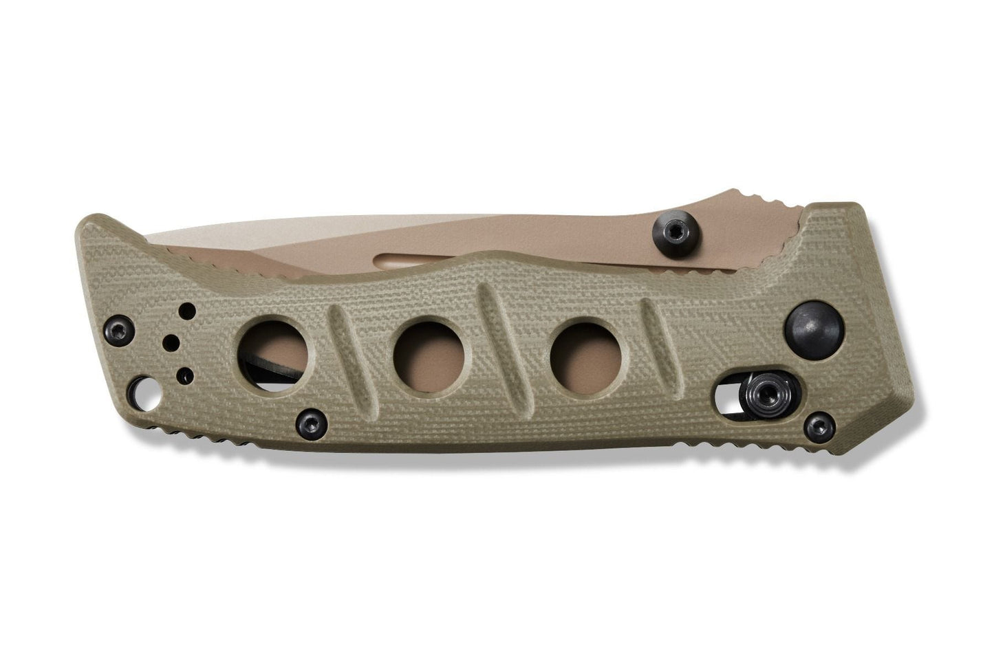 Benchmade 273FE-2 Adamas 3.25" CPM-CruWear Flat Earth/OD G10 Folding Knife