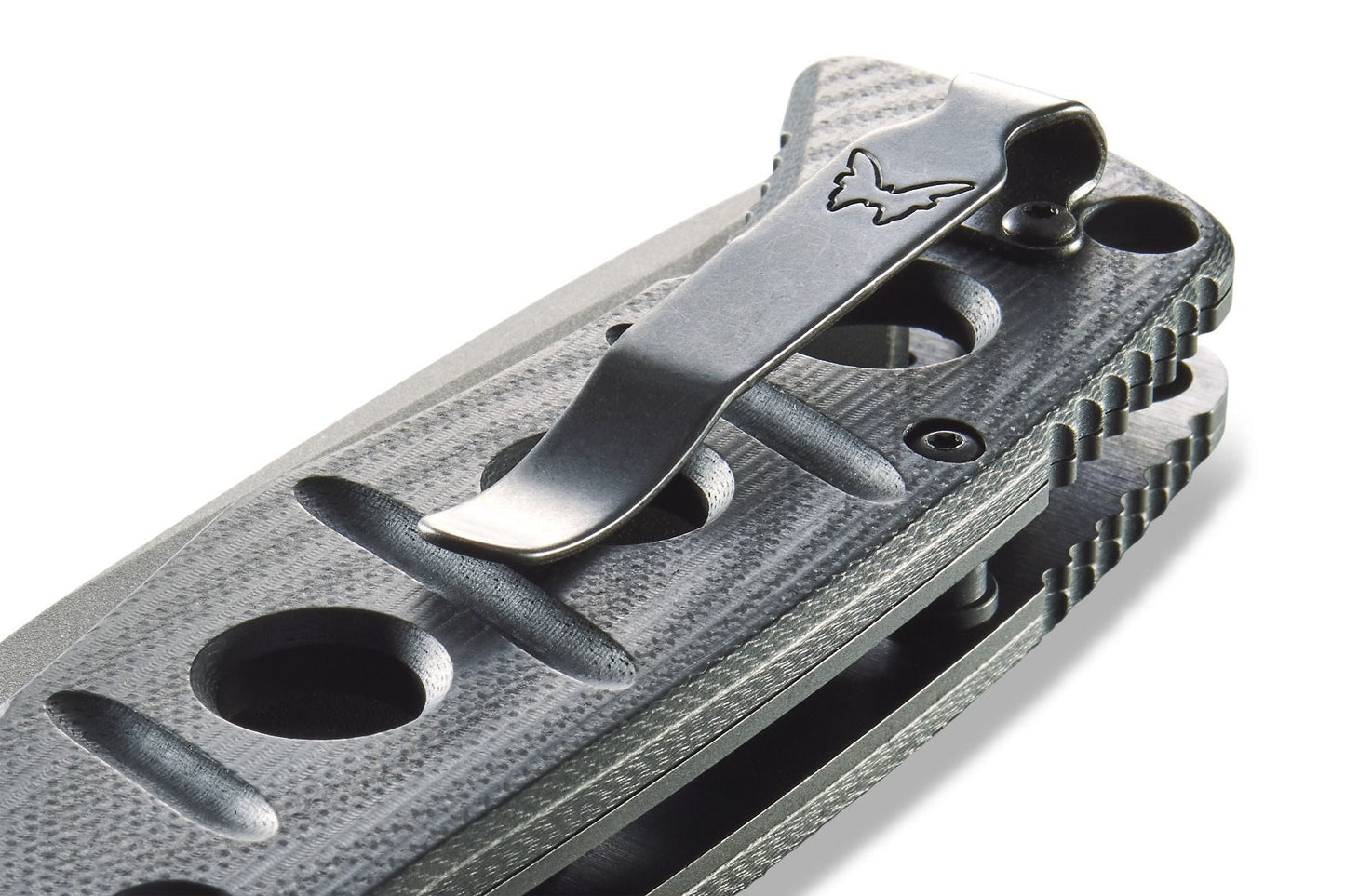 Benchmade 275GY-1 Adamas 3.82" CPM-CruWear Grey/Black G10 Folding Knife