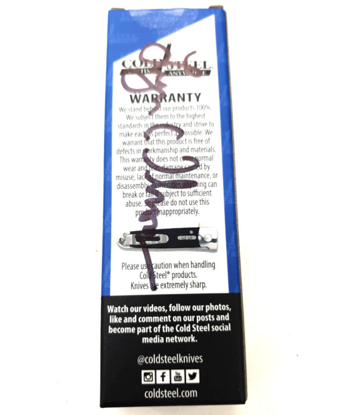 Cold Steel Oyabun Limited 3.5" S35VN Tanto Folding Knife 32AA