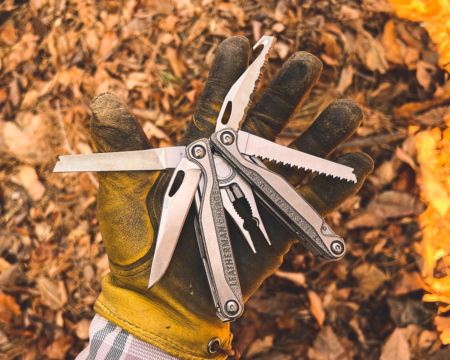 Leatherman Charge Plus TTI 4" Titanium Multi Tool with S30V Blade and Nylon Sheath