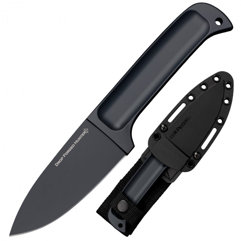 Cold Steel Drop Forged Hunter 4" Fixed Blade Knife with Secure-Ex Sheath 36MG