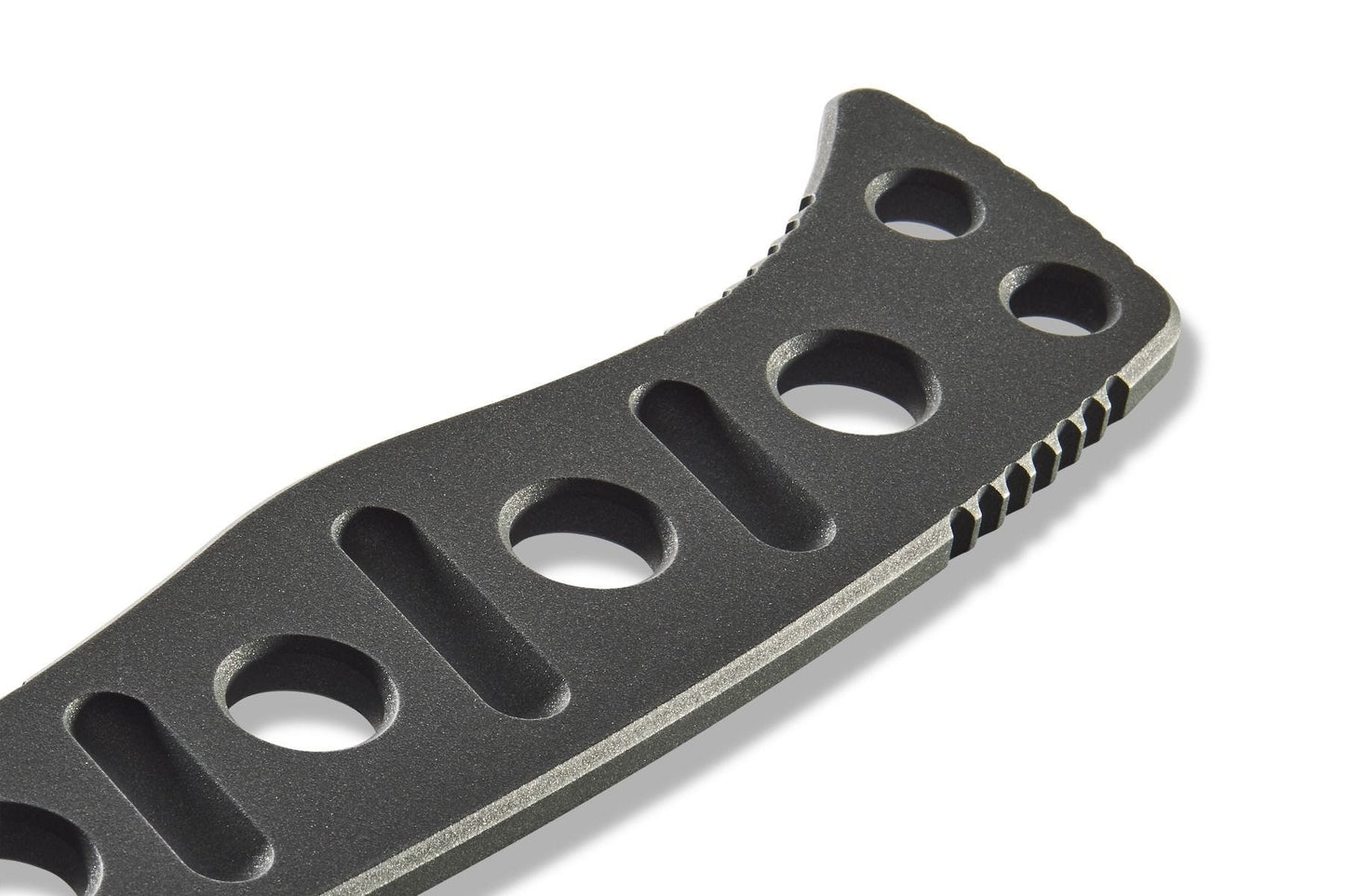 Benchmade 375BK-1 Fixed Adamas 4.2" CPM-CruWear Cobalt Black Fixed Blade Knife with MOLLE Sheath