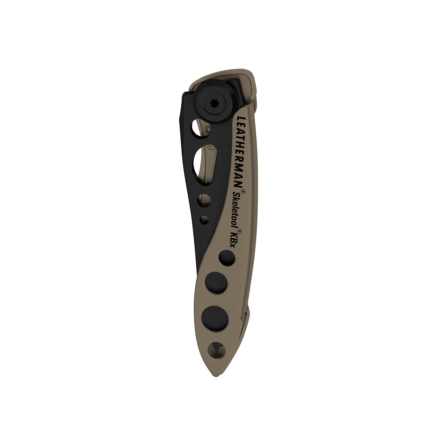 Leatherman Skeletool KBX 2.6" 420HC Coyote Tan Folding Knife with Bottle Opener