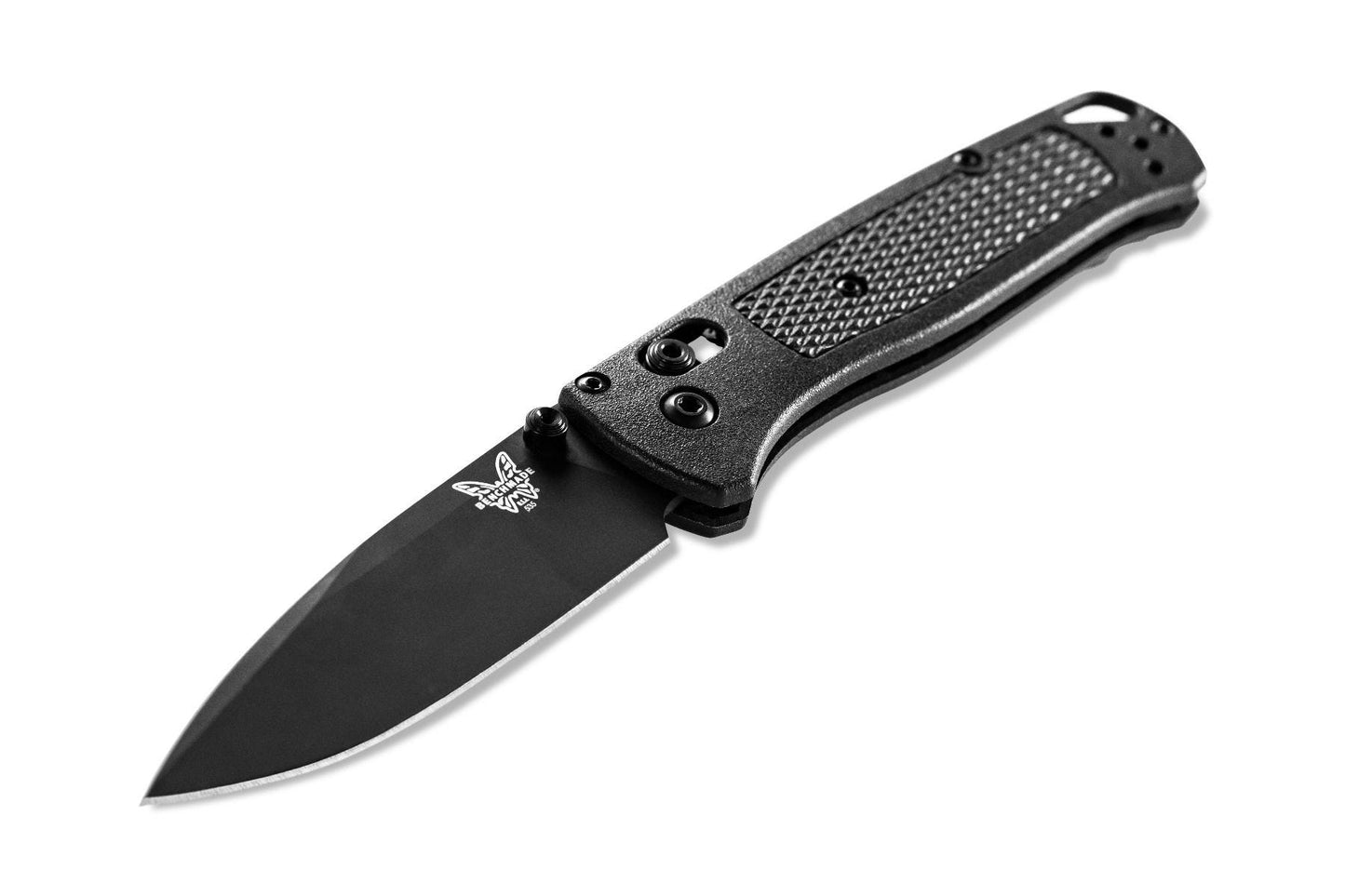 Benchmade 535BK-2 Bugout 3.24" DLC CPM-S30V Folding Knife with Black CF-Elite Handle