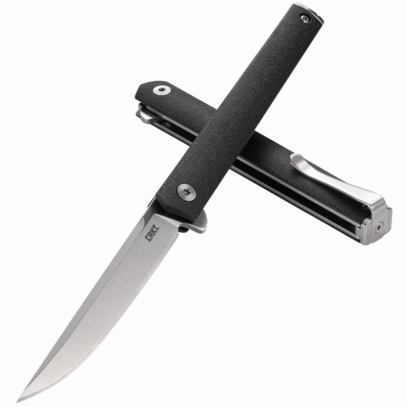 CRKT CEO Flipper 3.35" AUS8 IKBS Folding Knife - Richard Rogers Design - 7097