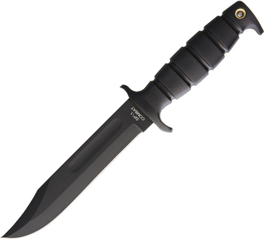 Ontario SP1 Spec Plus 7" Combat Fixed Blade Knife with MOLLE Sheath - Made in USA