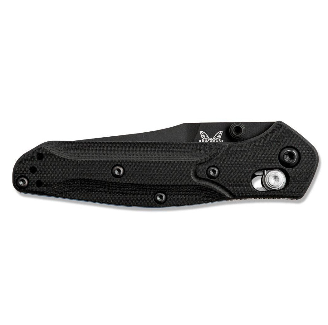 Benchmade 945BK-1 Mini Osborne AXIS 2.92" Black CPM-S30V Black/Blue G10 Folding Knife