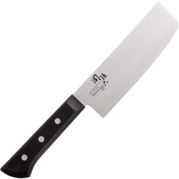 Seki Magoroku Wakatake Nakiri Kitchen Knife 165mm - Made in Japan