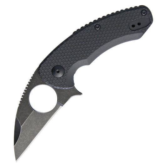 Brous Blades SSF Silent Soldier 2.6" D2 Acid Stonewash Folding Knife