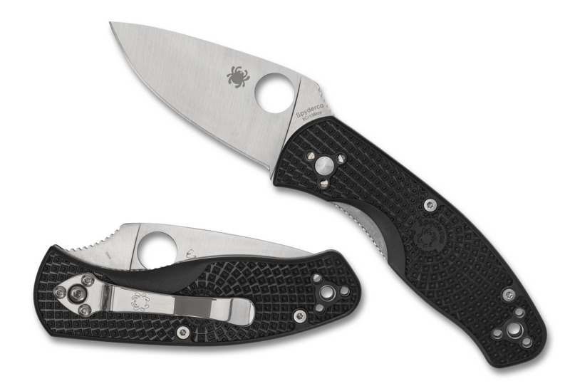 Spyderco Persistence Lightweight 2.75" 8Cr13MoV FRN Folding Knife C136PBK