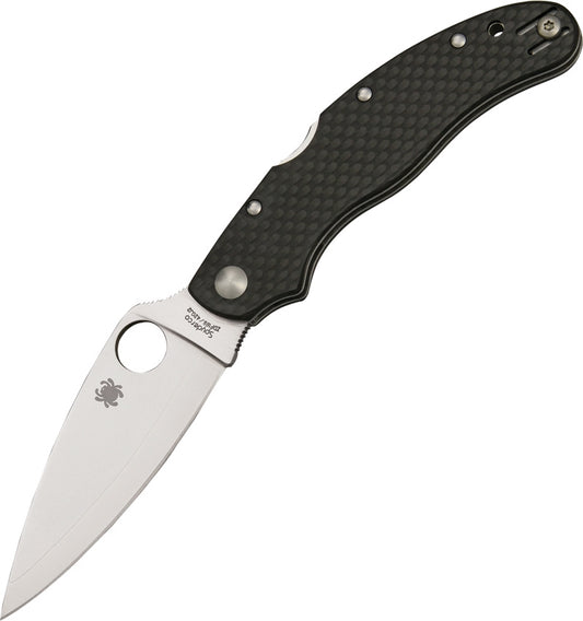 Spyderco Caly 3.5 Laminated ZDP189 Carbon Fiber Folding Knife C144CFPE
