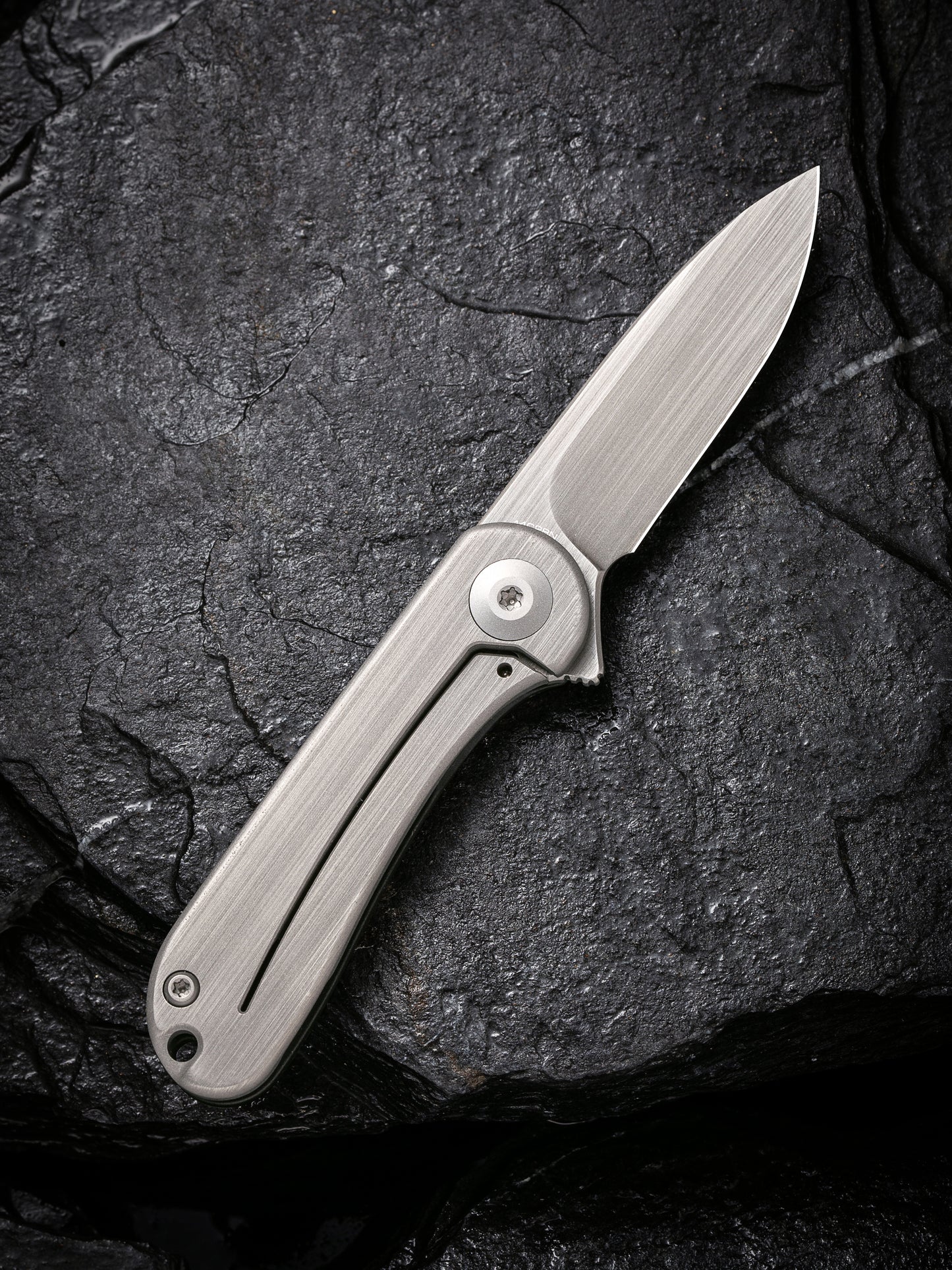 Civivi Mini Elementum 1.83" Sandvik 14C28N Brass Folding Knife C18062Q-1