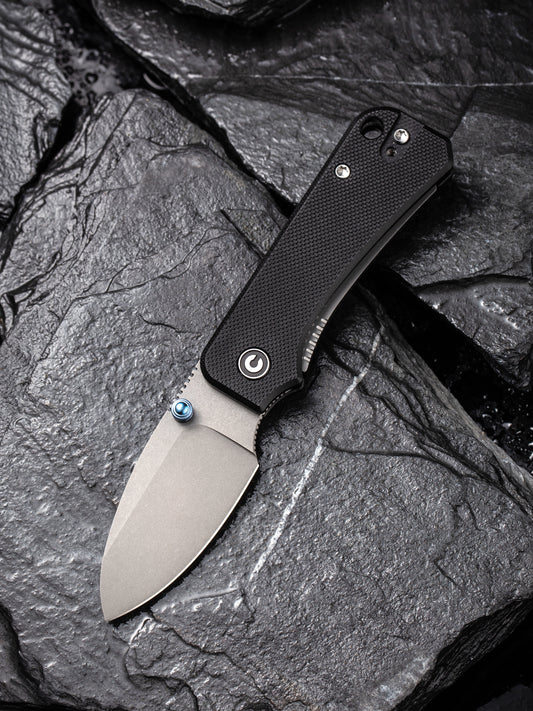 Civivi Baby Banter 2.34" Nitro-V Black G10 Folding Knife C19068S-1