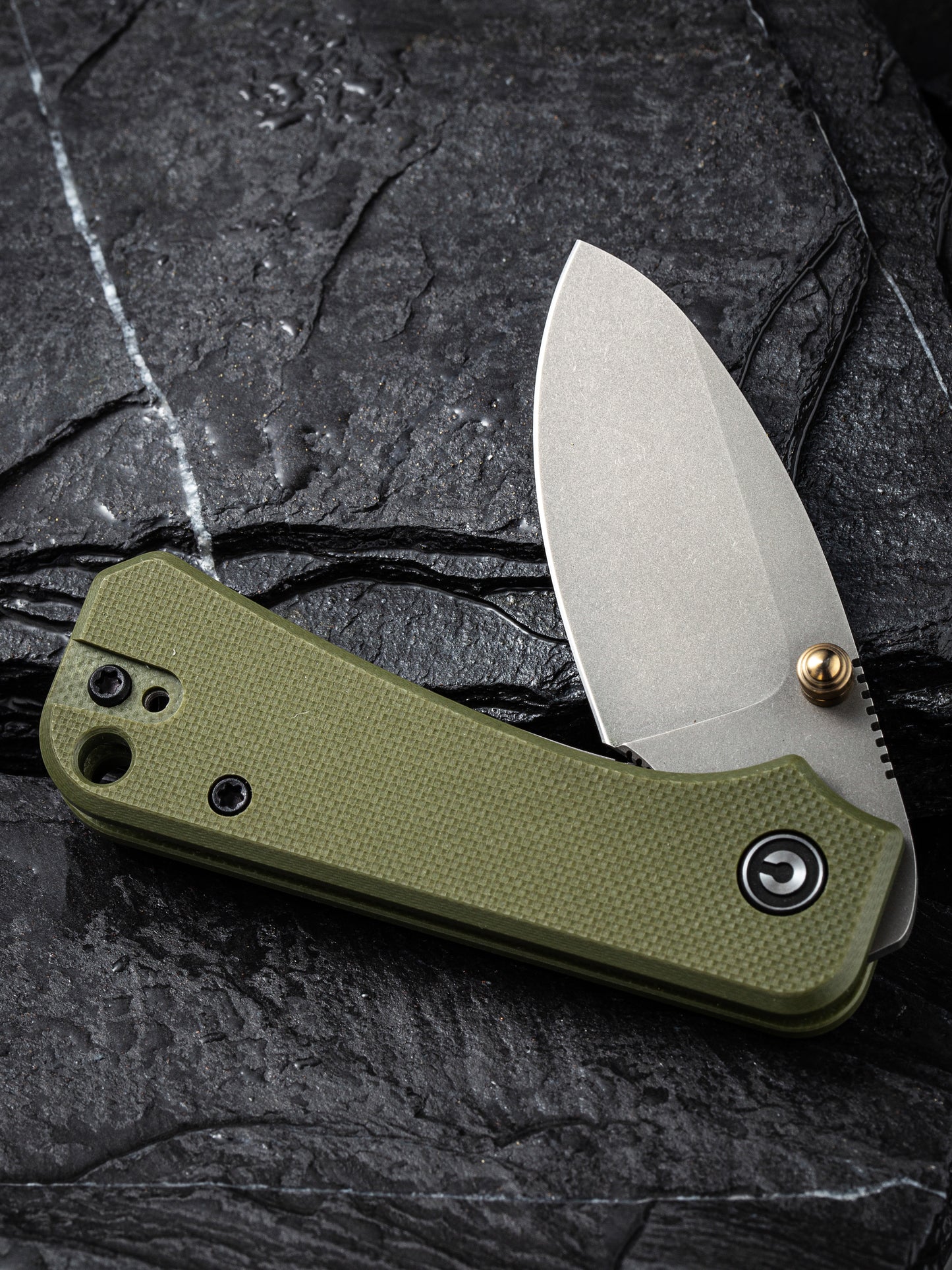 Civivi Baby Banter 2.34" Nitro-V Green G10 Folding Knife C19068S-5