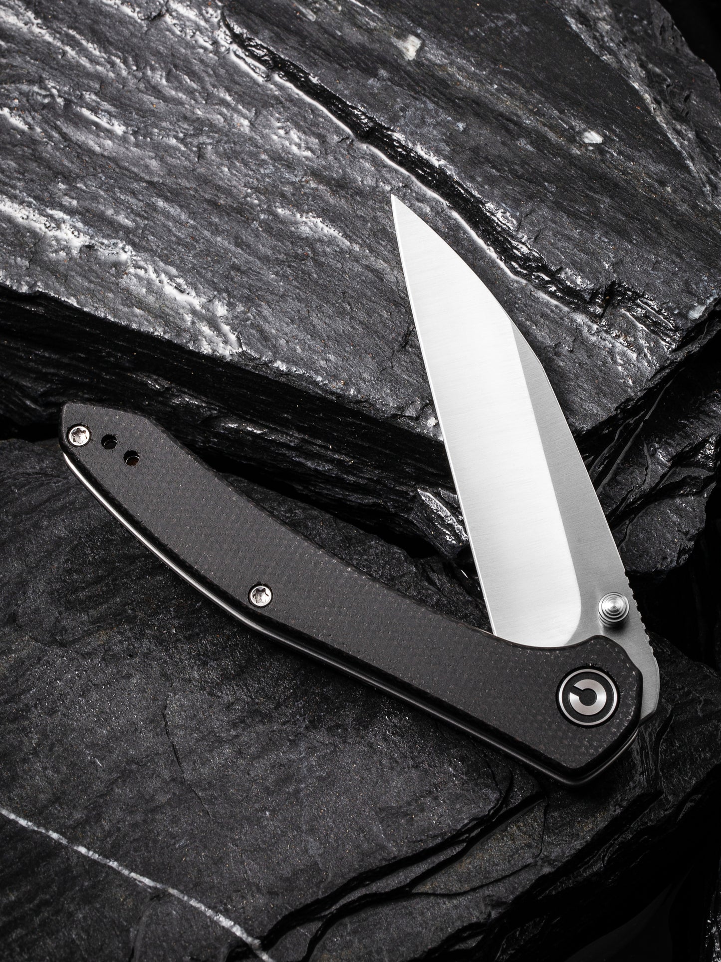Civivi Hadros 3.35" 10Cr15CoMoV Black Micarta Folding Knife C20004-1