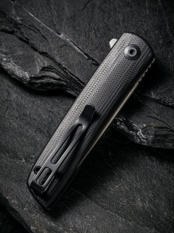 Civivi Bo 2.92" Nitro-V Black G10 Folding Knife by Brad Zinker C20009B-3