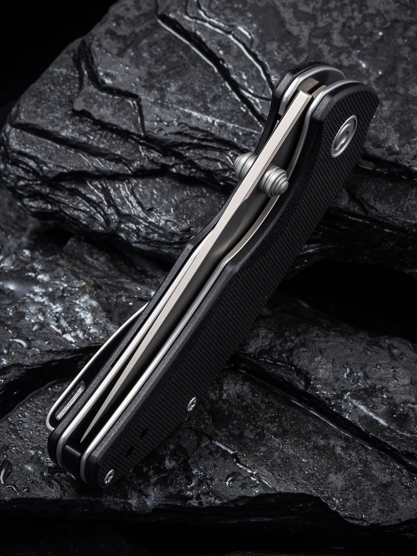 Civivi Thug 2 2.69" Nitro-V Black G10 Folding Knife by Matthew Christensen C20028C-2