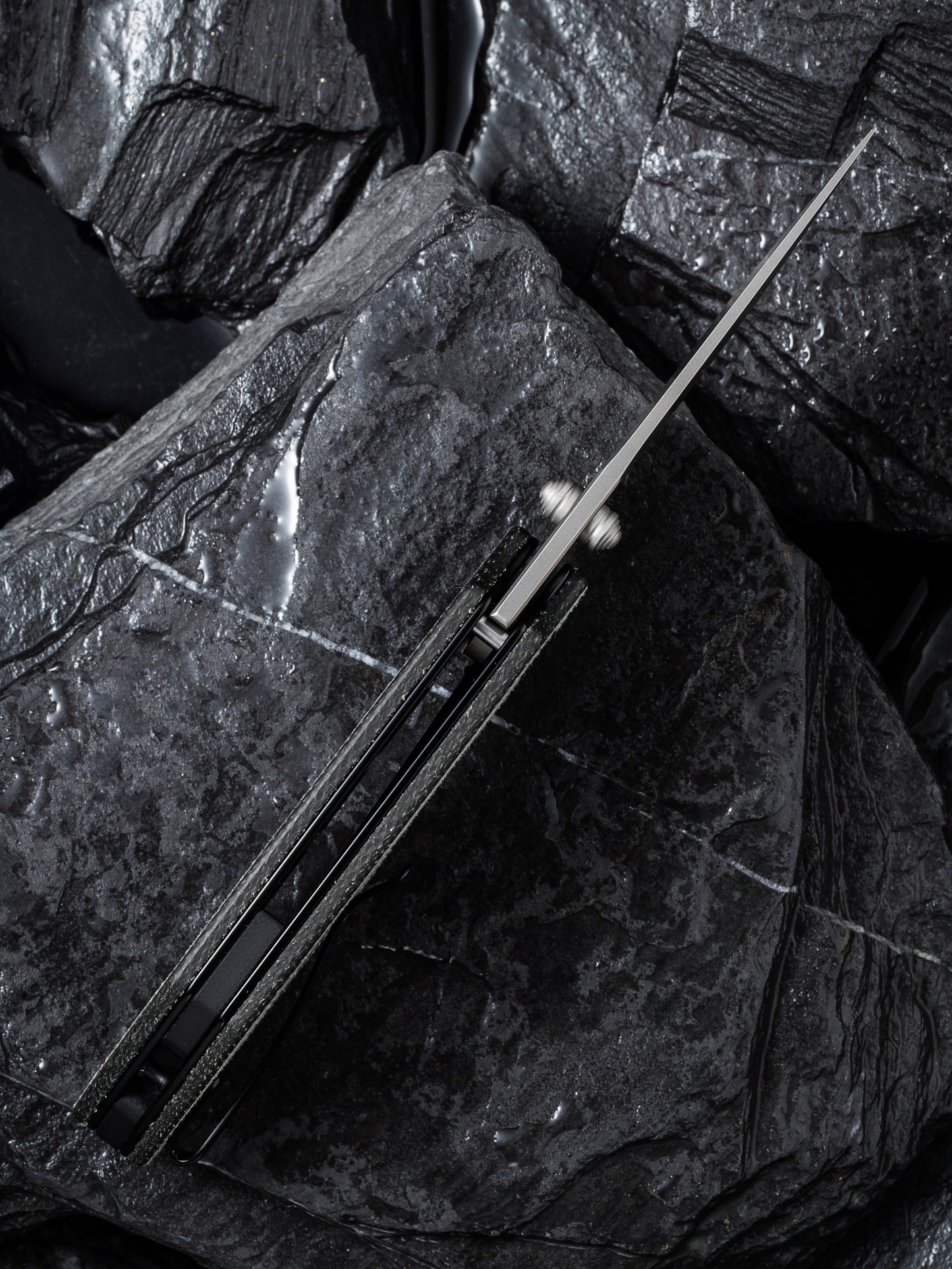 Civivi Thug 2 2.69" Nitro-V Dark Green Micarta Folding Knife by Matthew Christensen C20028C-3