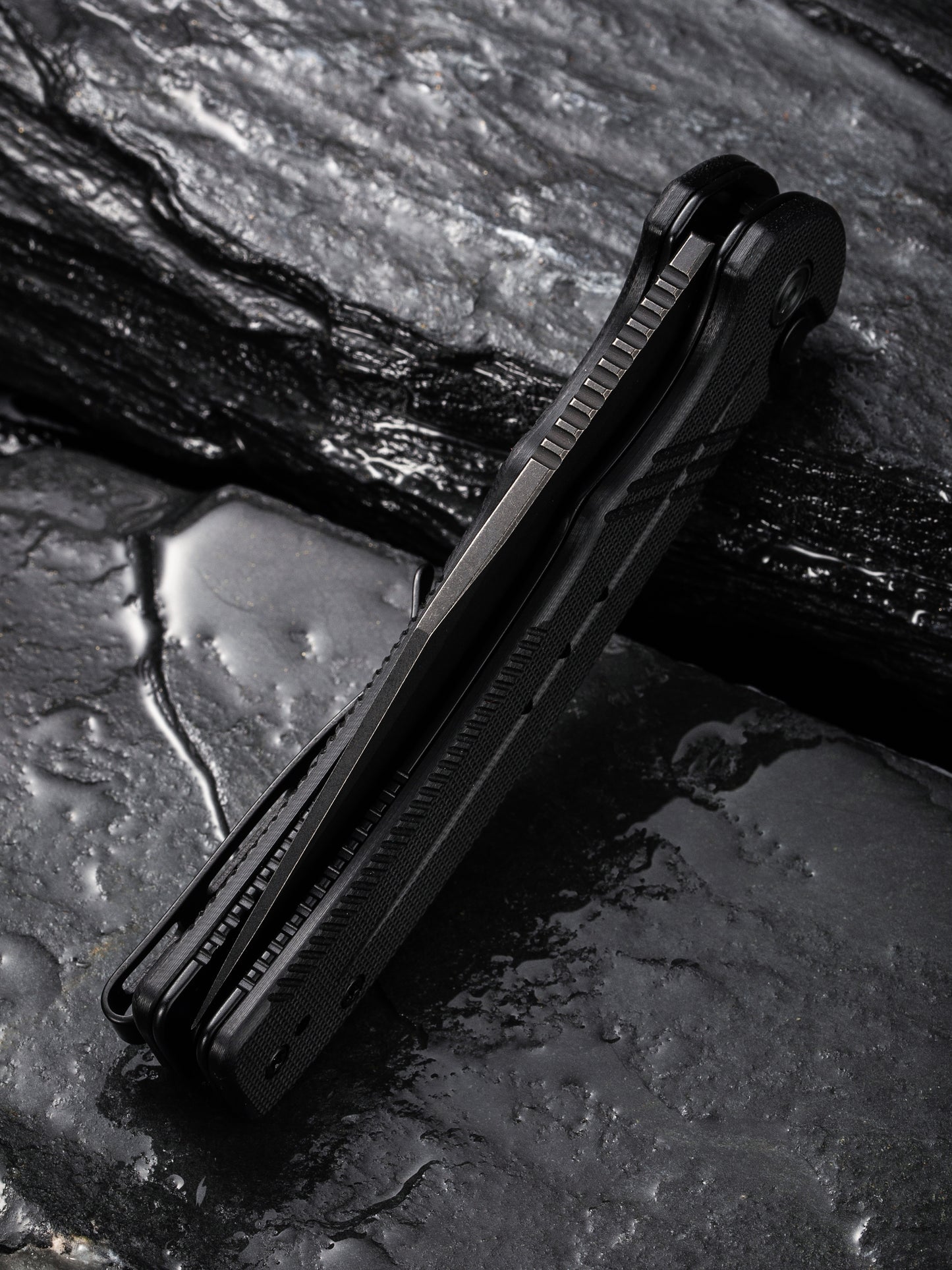 Civivi Cogent 3.47" Sandvik 14C28N Black G10 Folding Knife C20038D-1