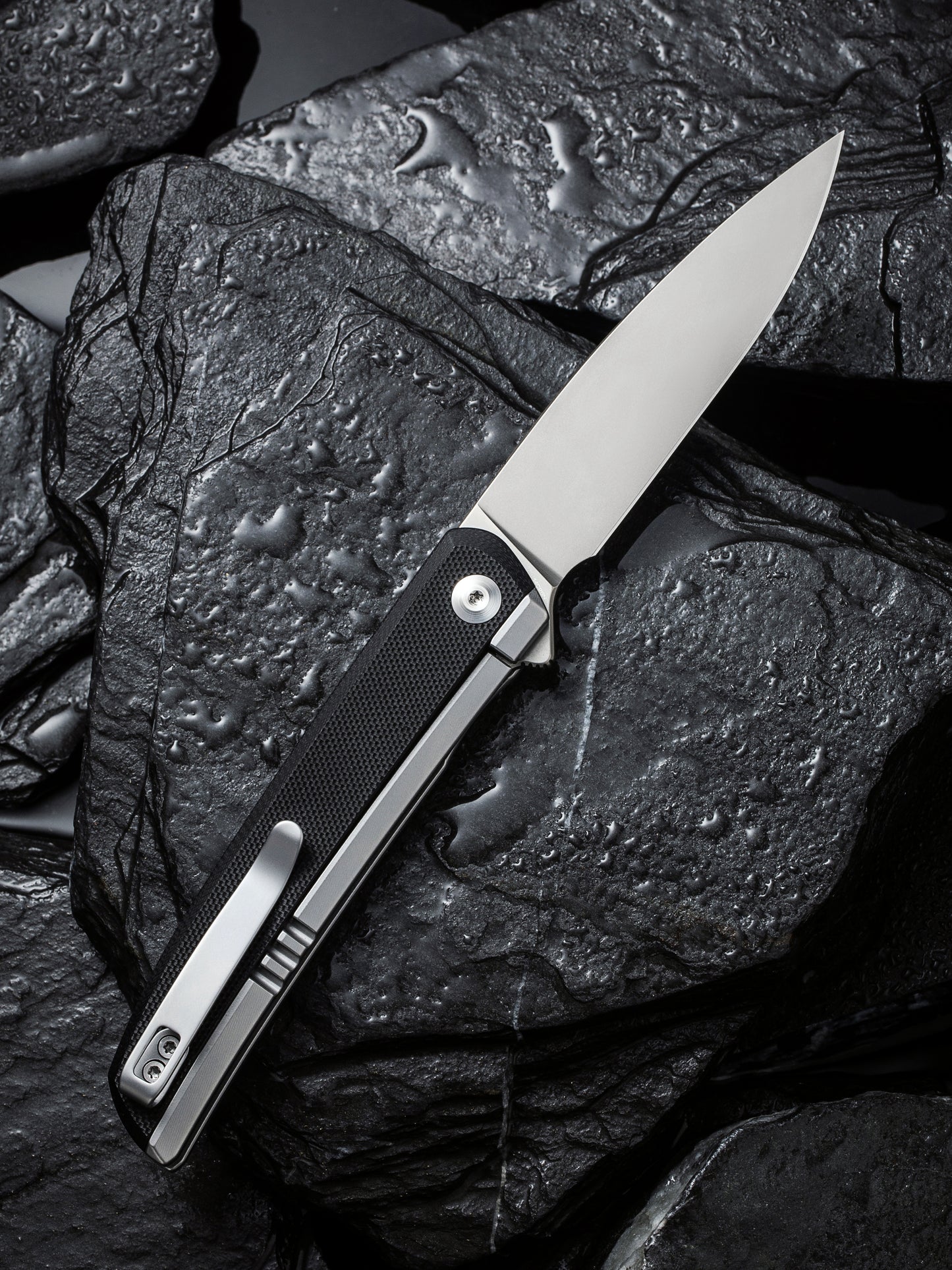 Civivi Savant 3.47" 14C28N Steel Black G10 Folding Knife C20063B-2