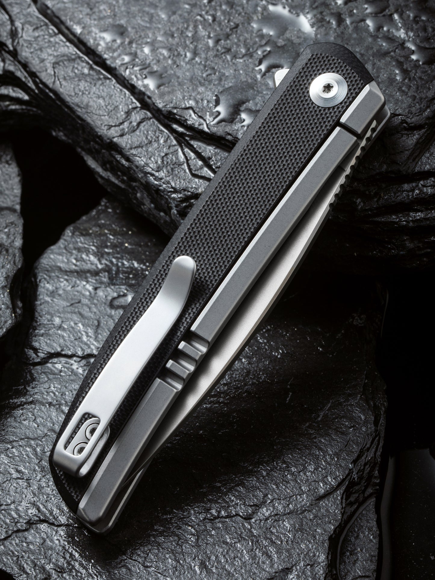 Civivi Savant 3.47" 14C28N Steel Black G10 Folding Knife C20063B-2