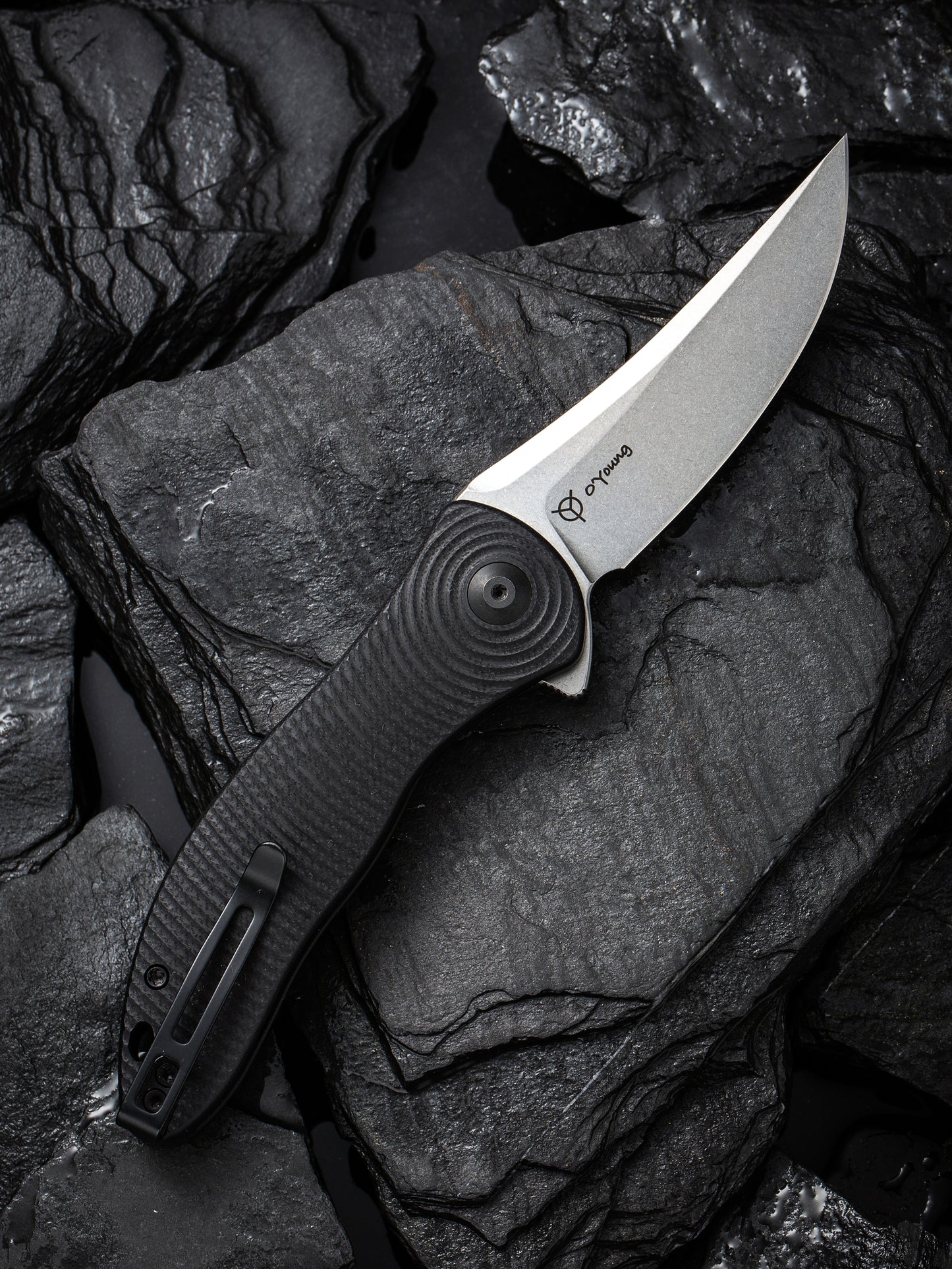 Civivi Synergy 3 3.24" Nitro-V Black G10 Folding Knife by Jim O'Young C20075A-1