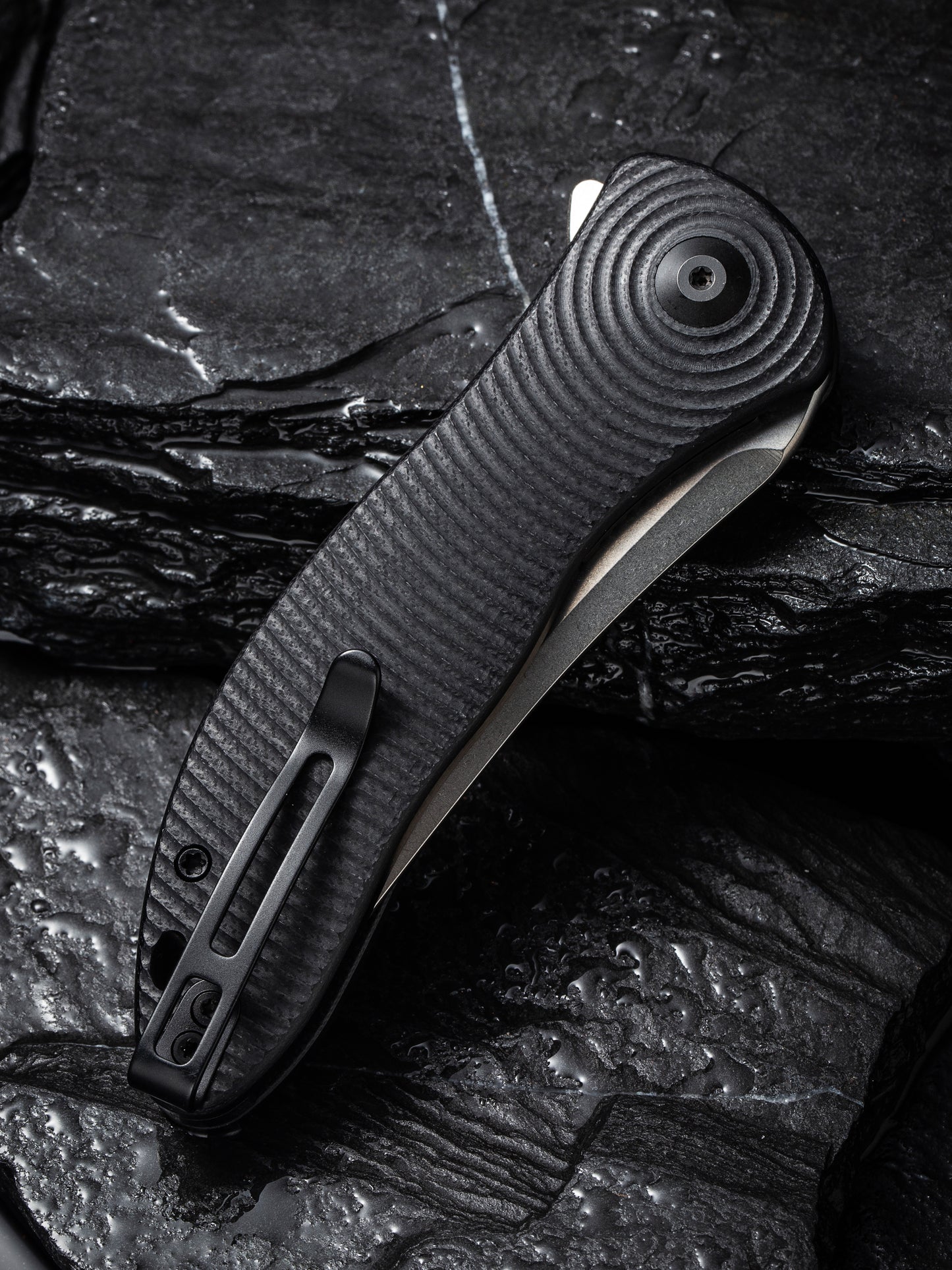 Civivi Synergy 3 3.24" Nitro-V Black G10 Folding Knife by Jim O'Young C20075A-1