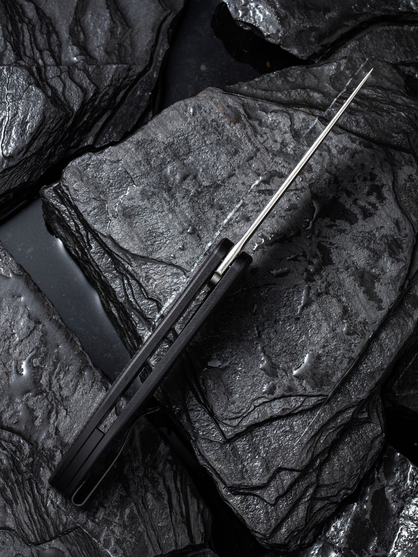 Civivi Synergy 3 Tanto 3.24" Nitro-V Black G10 Folding Knife by Jim O'Young C20075B-1