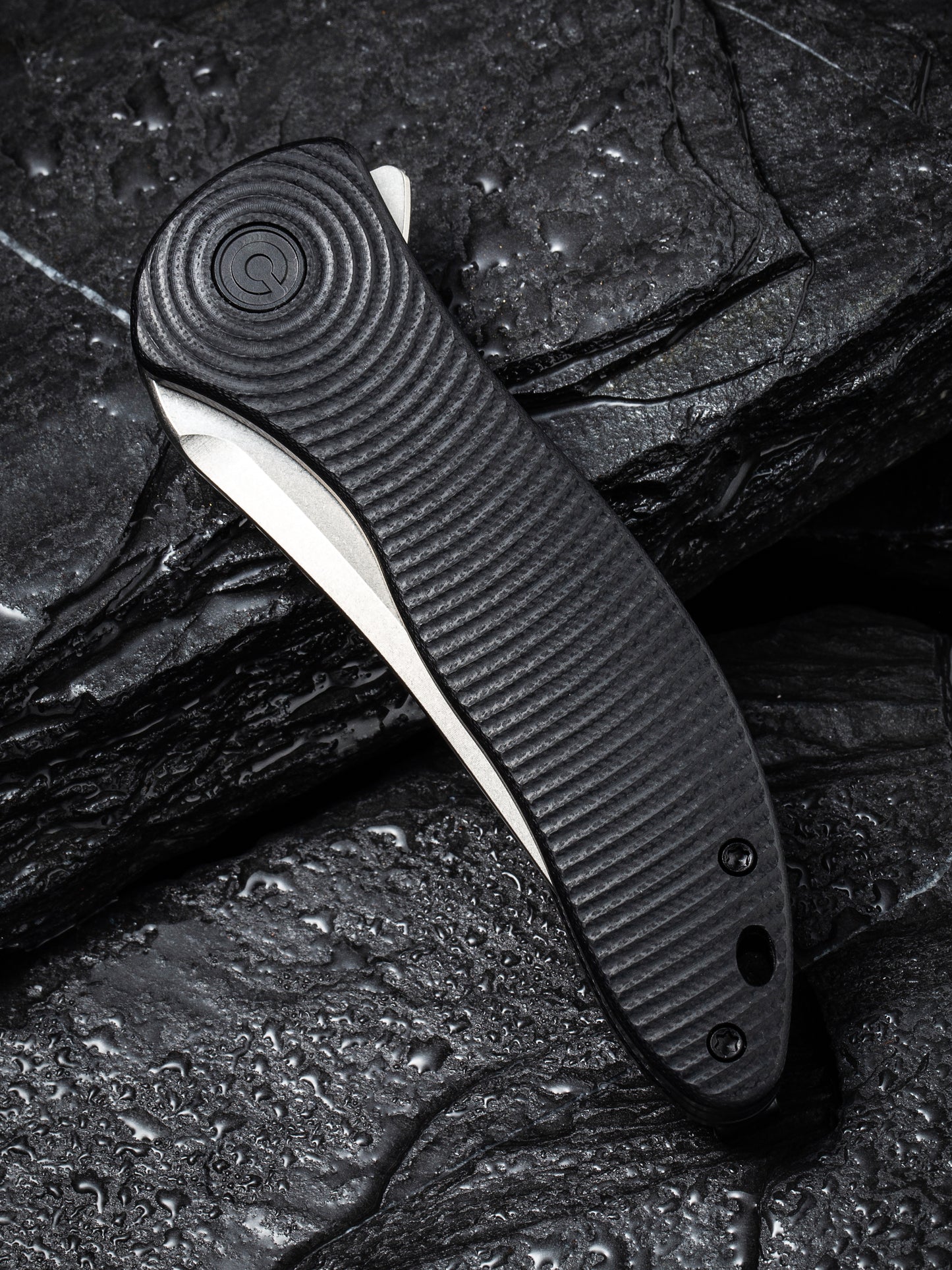 Civivi Synergy 3 Tanto 3.24" Nitro-V Black G10 Folding Knife by Jim O'Young C20075B-1