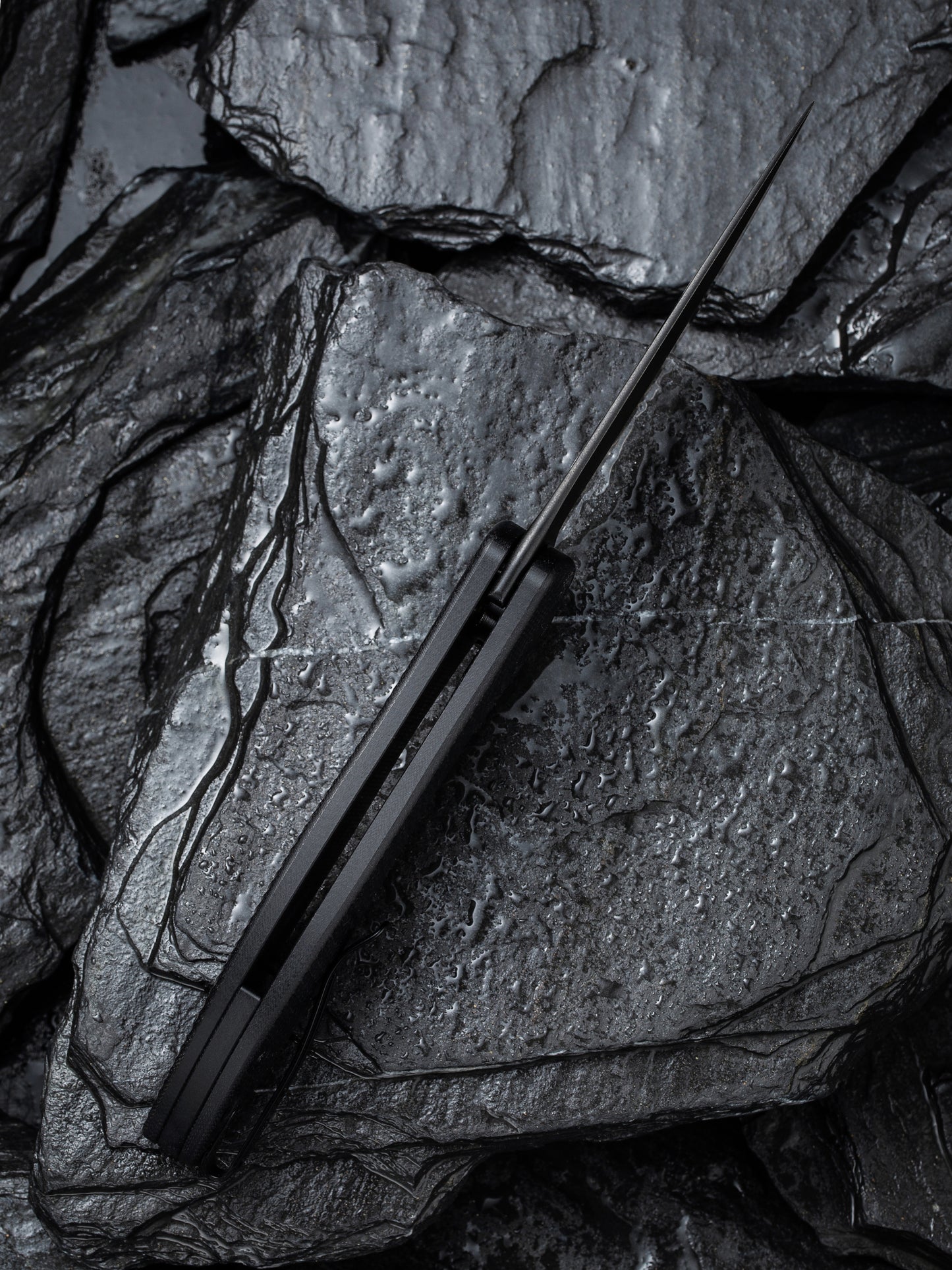 Civivi Synergy 3 3.24" Nitro-V Black Stonewashed Black G10 Folding Knife by Jim O'Young C20075D-1