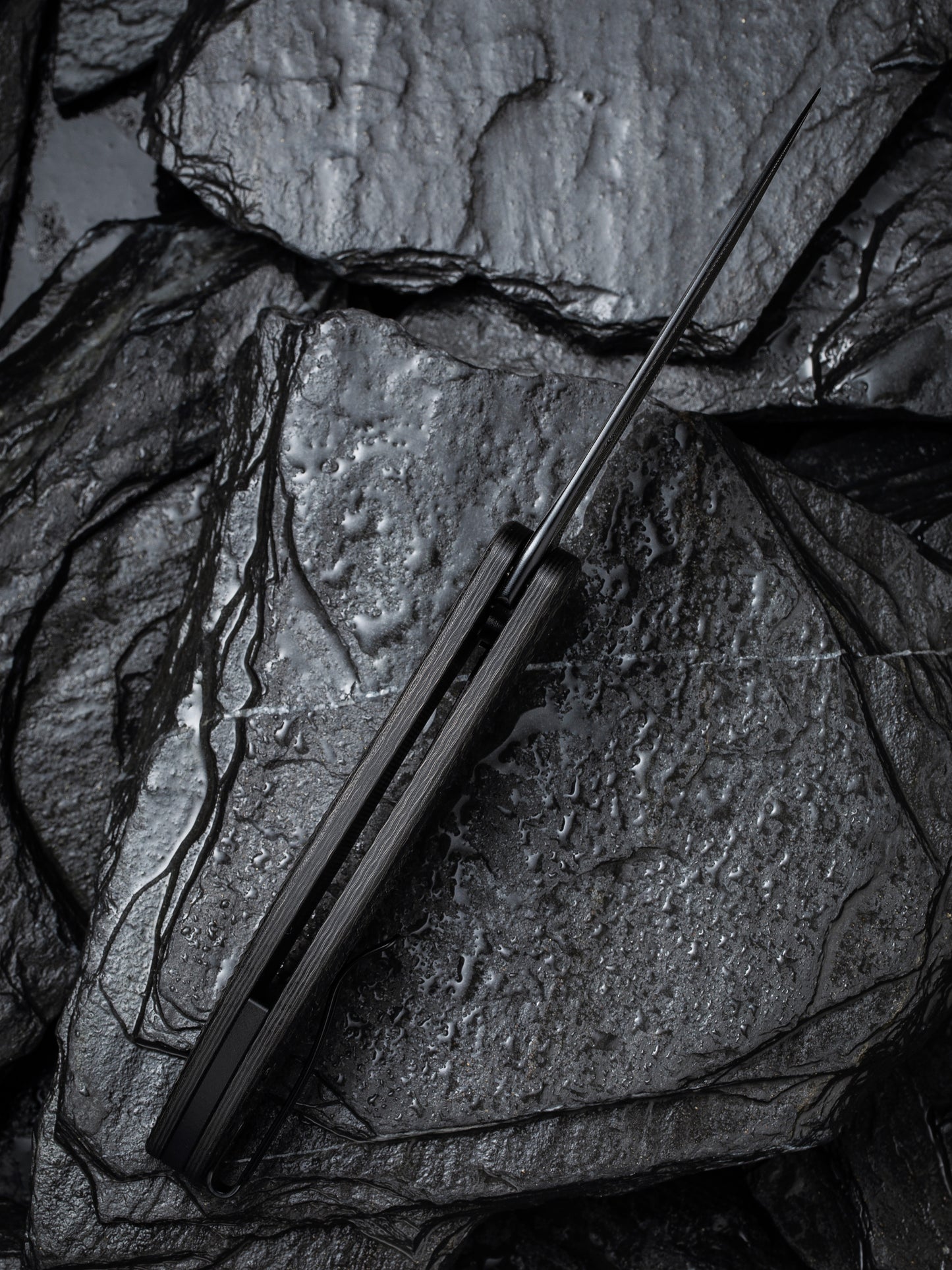 Civivi Synergy 3 3.24" Damascus G10 Twill Carbon Fiber Folding Knife by Jim O'Young C20075D-DS1