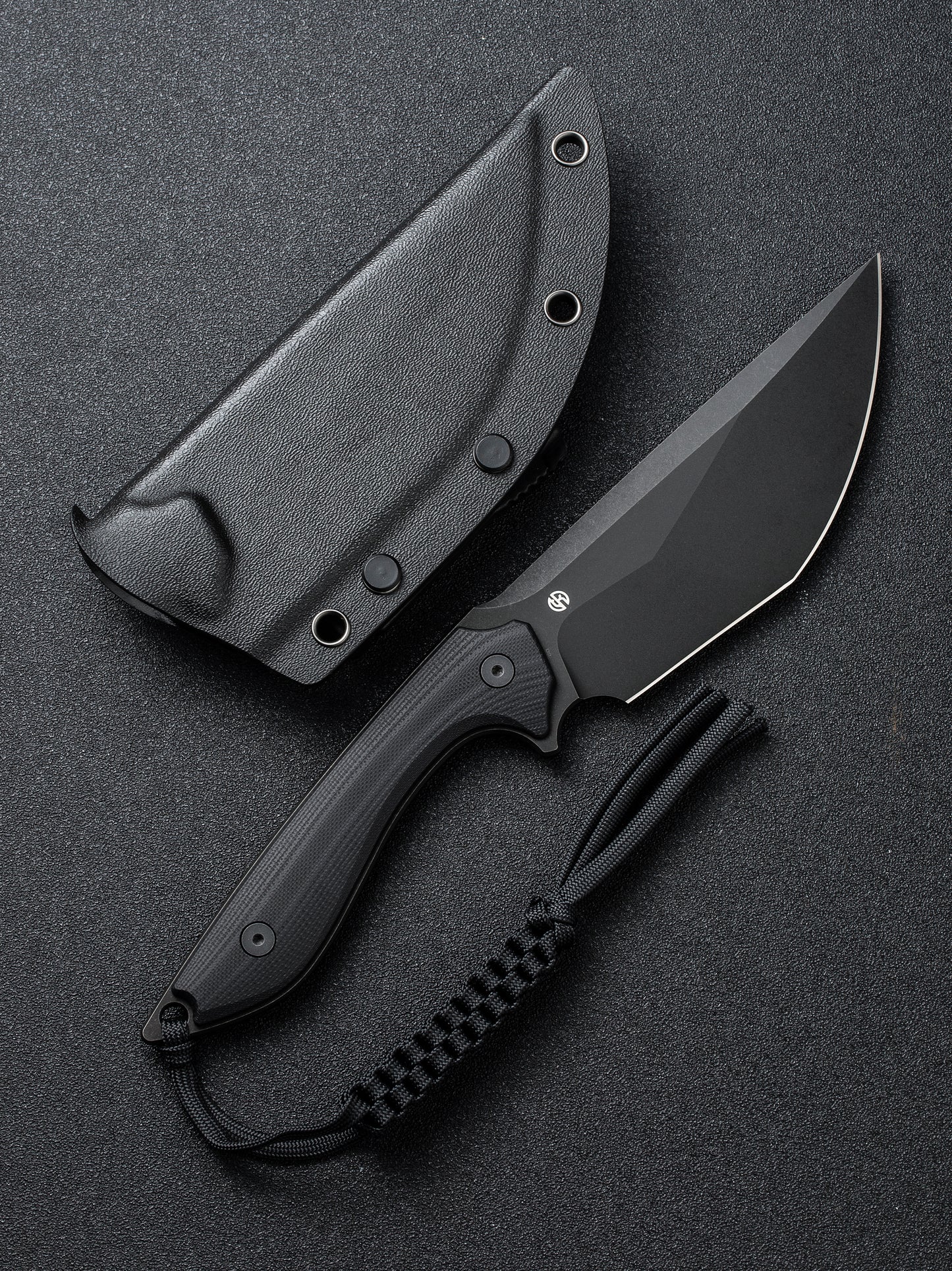 Civivi Concept 22 4.88" D2 Black G10 Fixed Blade Knife by Tuffknives C21047-1