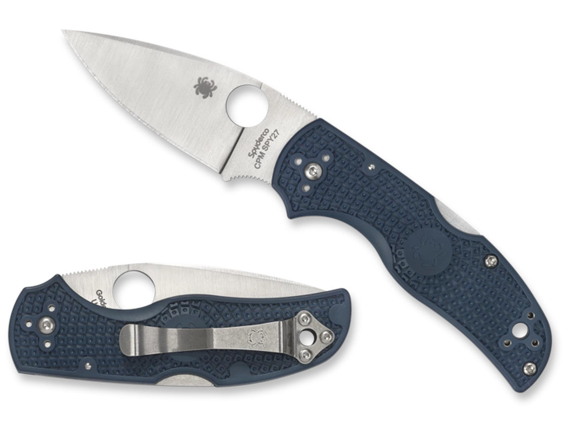 Spyderco Native 5 Lightweight CPM SPY27 Cobalt Blue FRN Folding Knife C41PCBL5