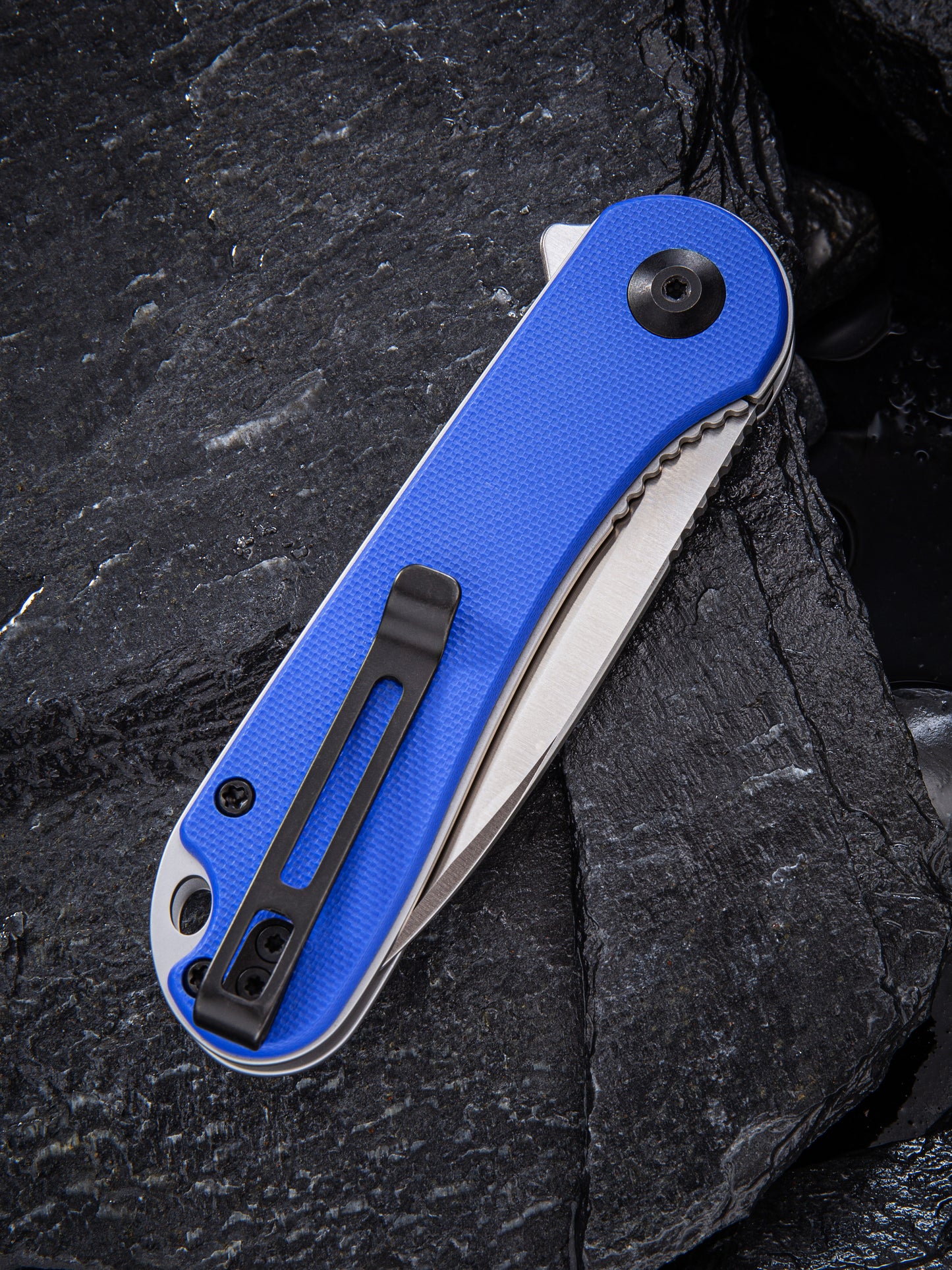 Civivi Elementum 2.96" D2 Blue G-10 Folding Knife C907F