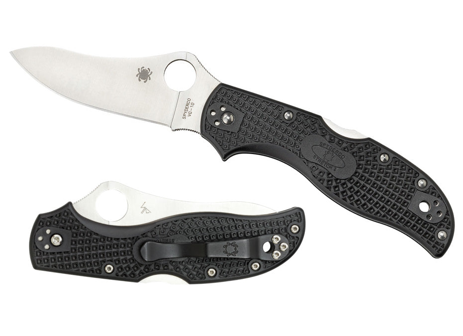 Spyderco Stretch 2 Lightweight 3.43" VG-10 FRN Folding Knife C90PBK2