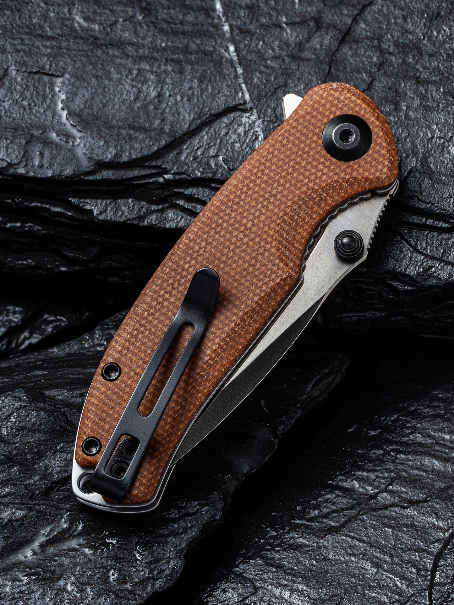 Civivi Pintail 2.98" CPM S35VN Brown Micarta Folding Knife C2020A