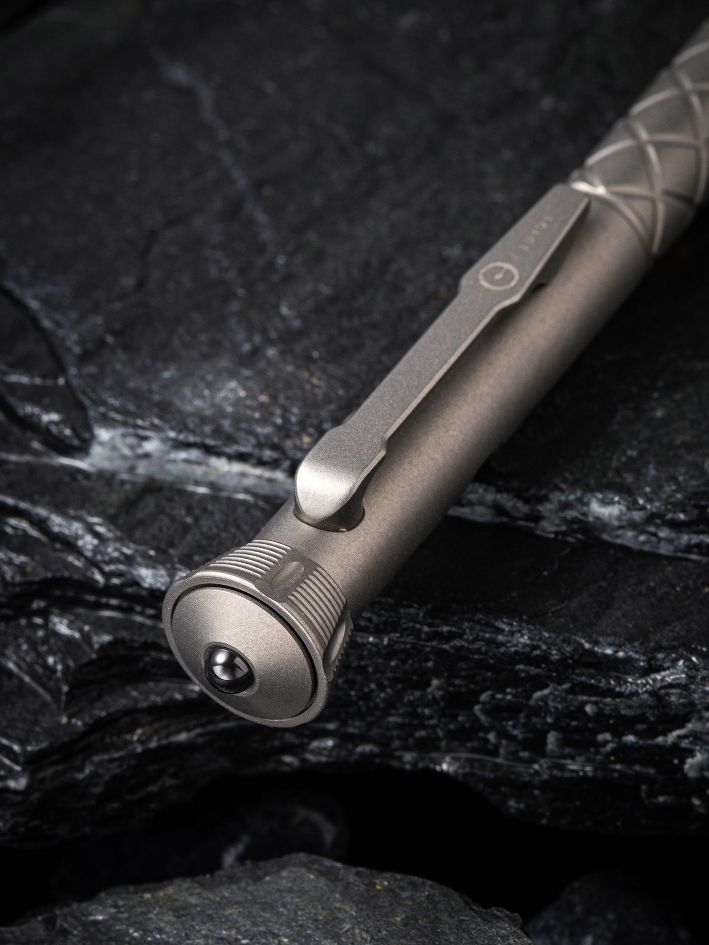 Civivi Coronet 5" Titanium Pen with Spinner Bearing Top CP-02A
