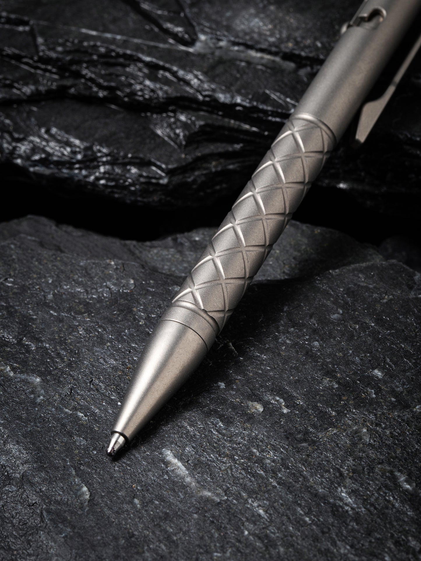 Civivi Coronet 5" Titanium Pen with Spinner Bearing Top CP-02A