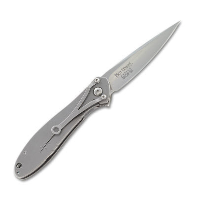 CRKT Eros Flat Handle 2.84" AUS8 IKBS Folding Knife - Ken Onion Design - K456XXP