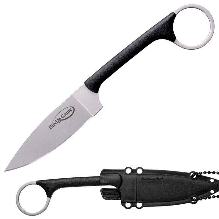Cold Steel Bird & Game 3.5" Fixed Blade Knife - Made in Japan - 20A