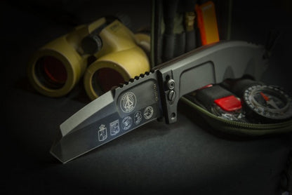 Extrema Ratio RAO AVIO 4.7" N690 Folding Knife with Sheath and Survival Kit